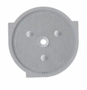 Ultrahigh Pressure Recessed Plate