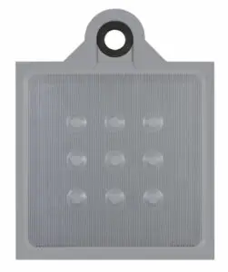 Ultrahigh Pressure Recessed Plate