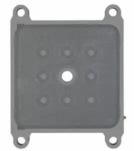 Ultrahigh Pressure Recessed Plate