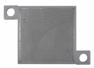 Ultrahigh Pressure Recessed Plate